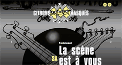 Desktop Screenshot of citronsmasques.ch